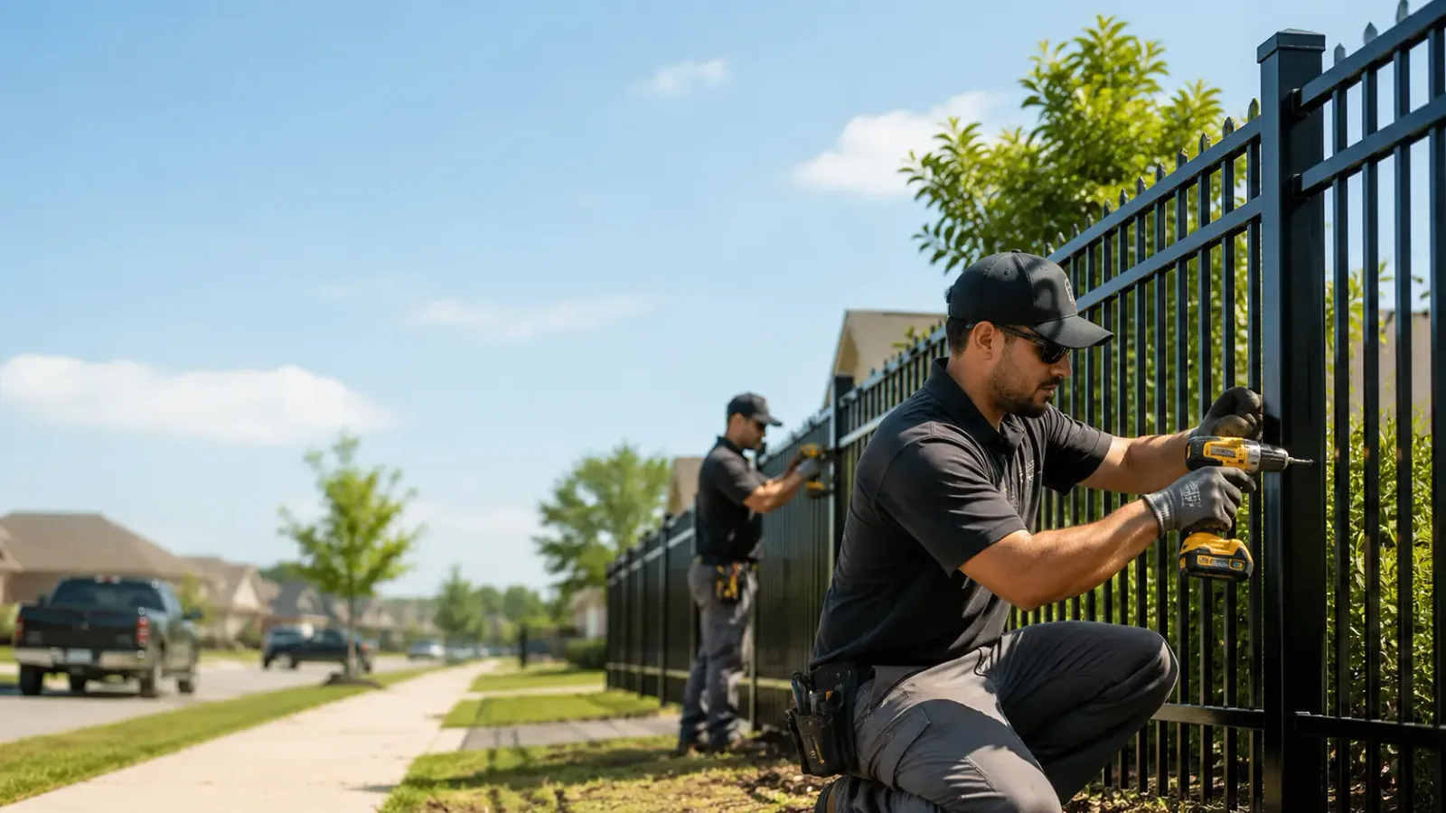Metal Fence Installation in Alden, MN